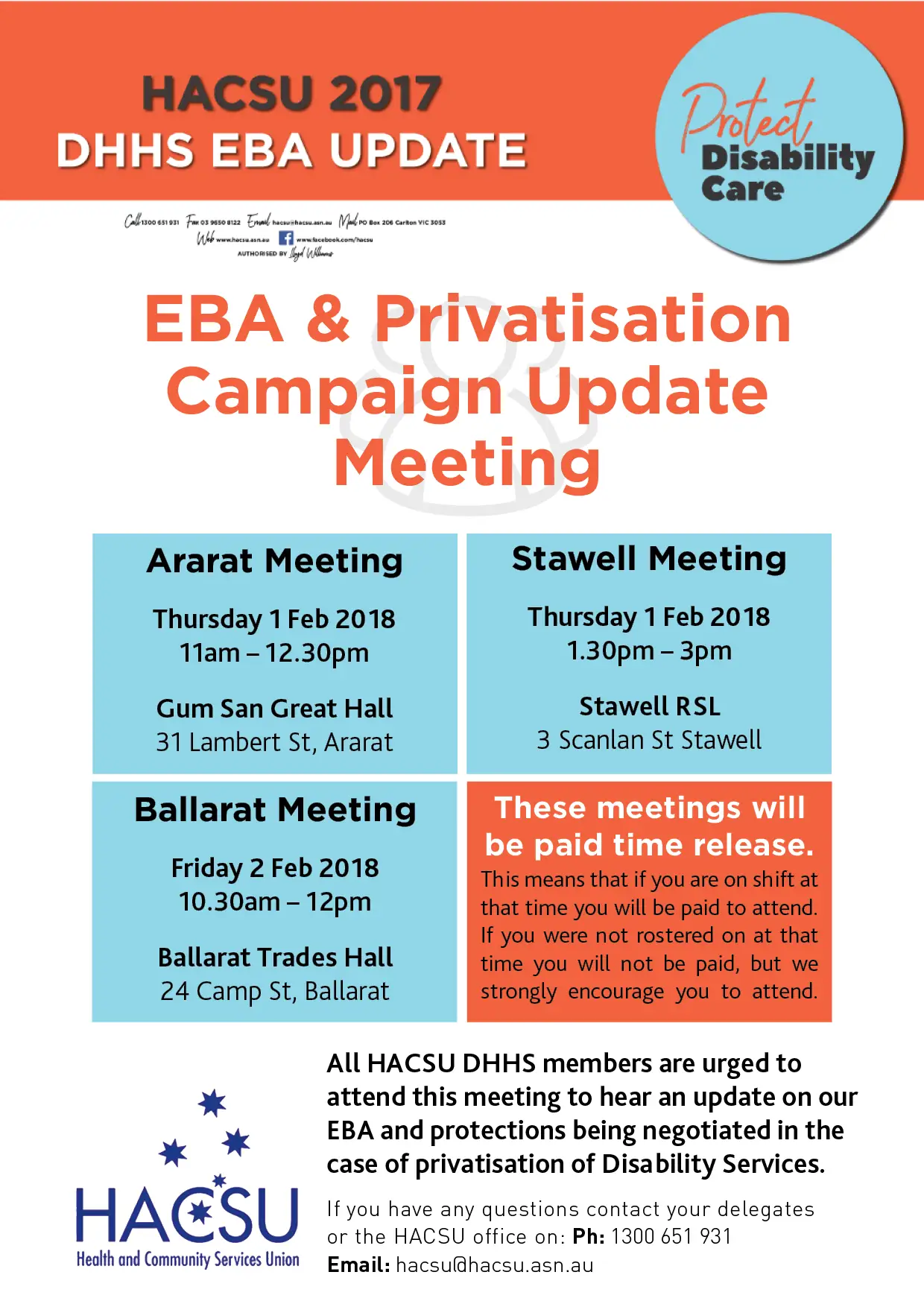 regional roadshow allarat ararat stawell 2