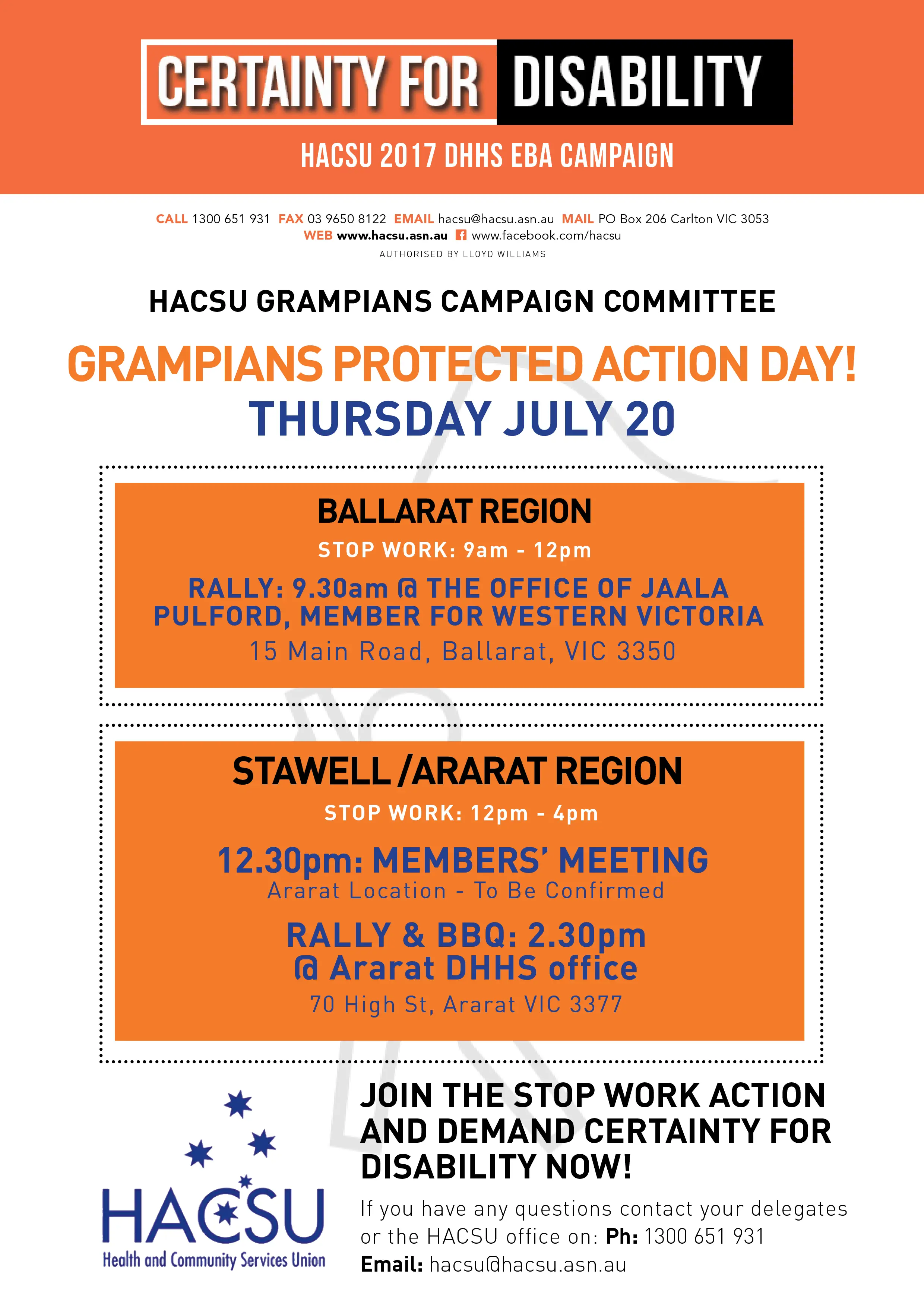 20170710 Grampains stop work day!