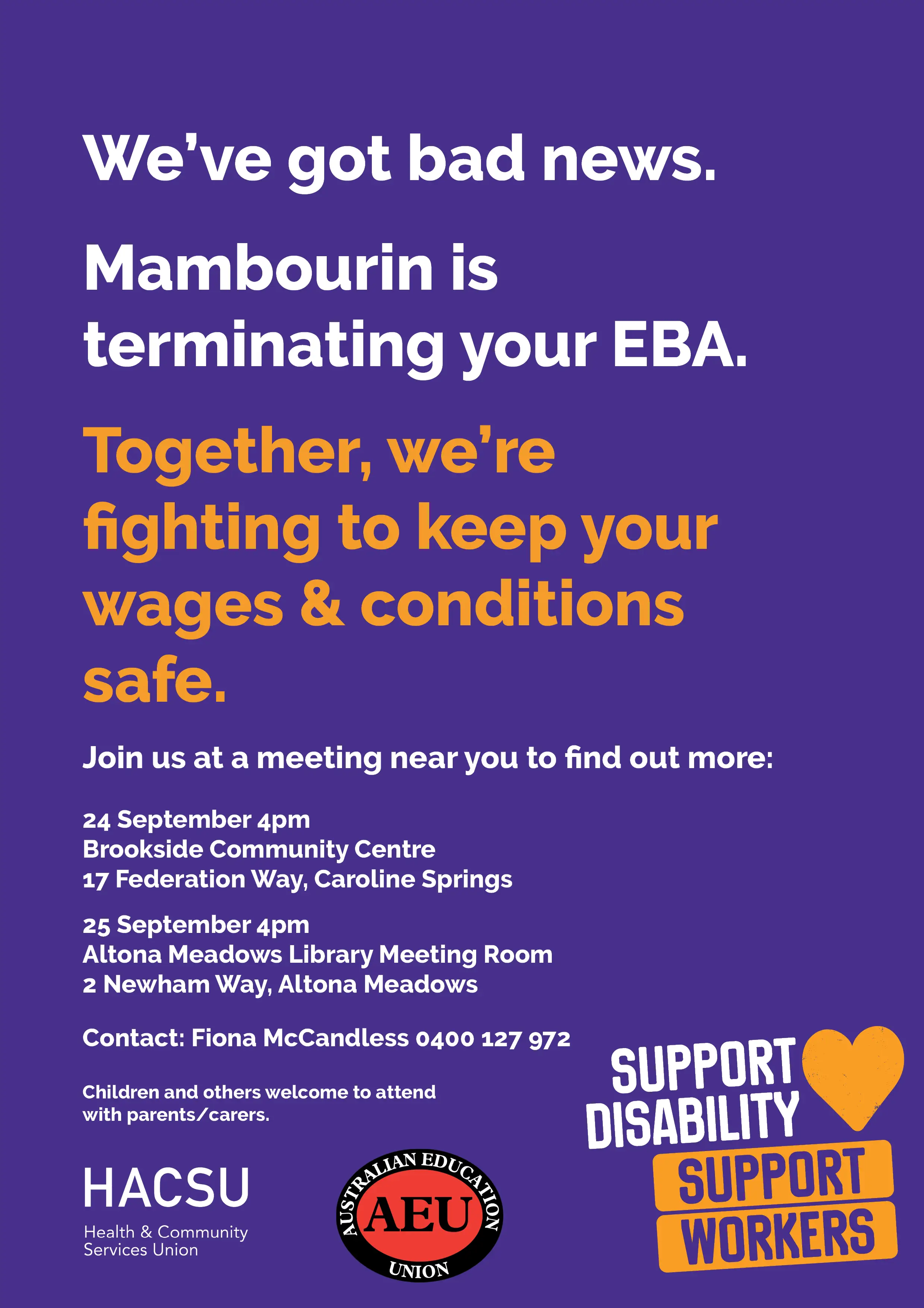 Mambourin Campaign Posters