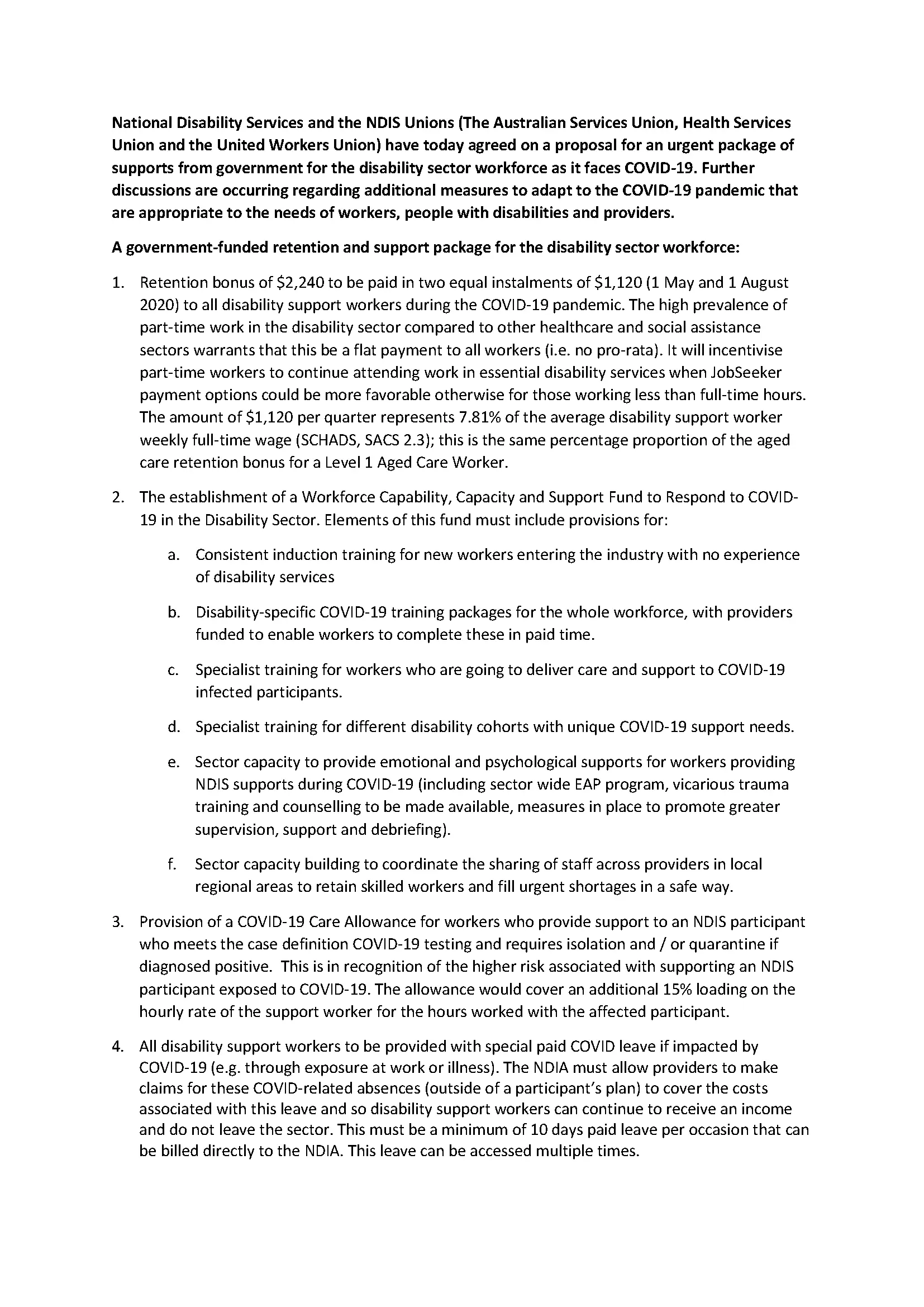 20200407 - Disability Sector Support - Joint Letter and Proposal - NDS-HSU-ASU-UWU.pdf_Page_2