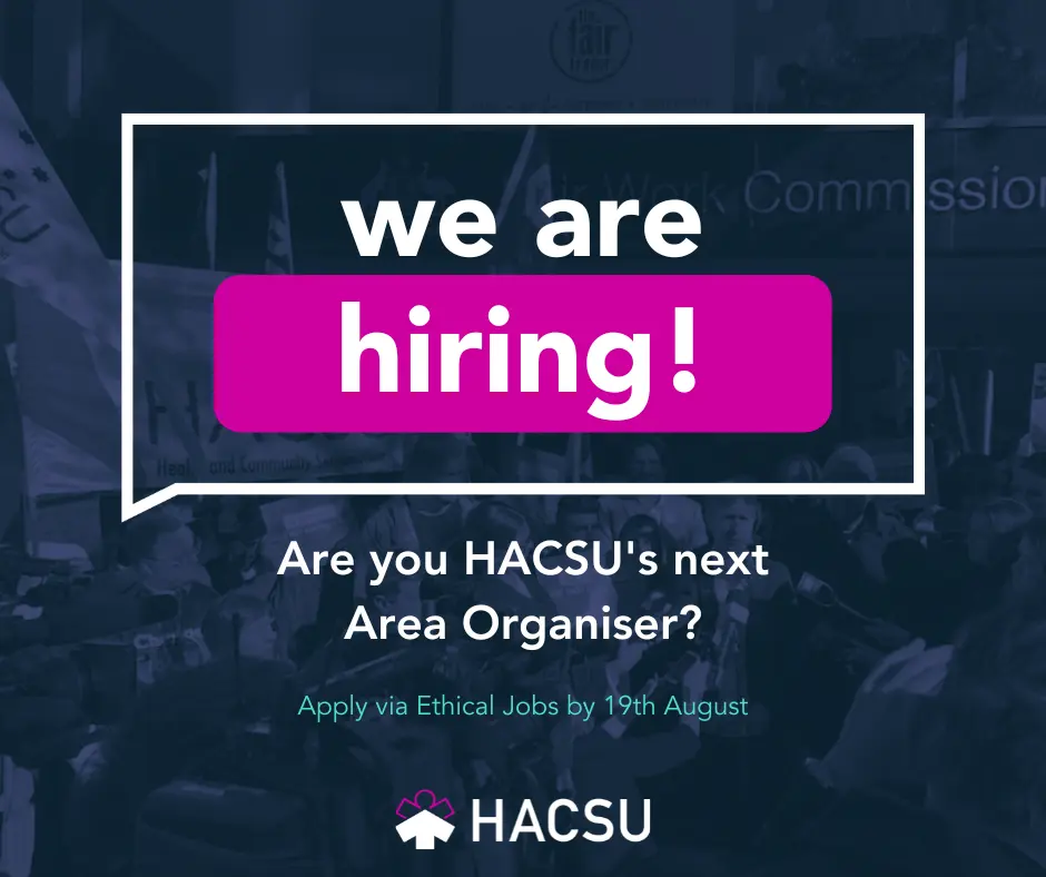 Are you our next Area Organiser