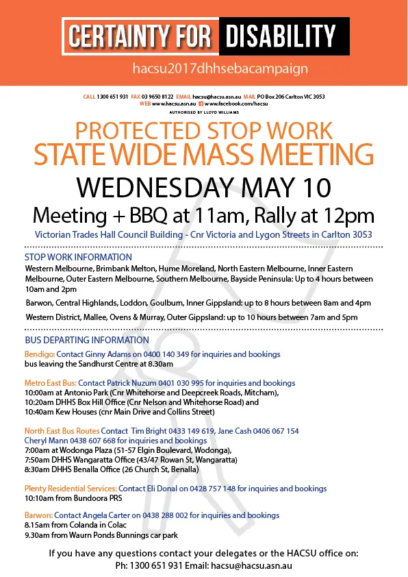 20170503 statewide meeting BUS INFO