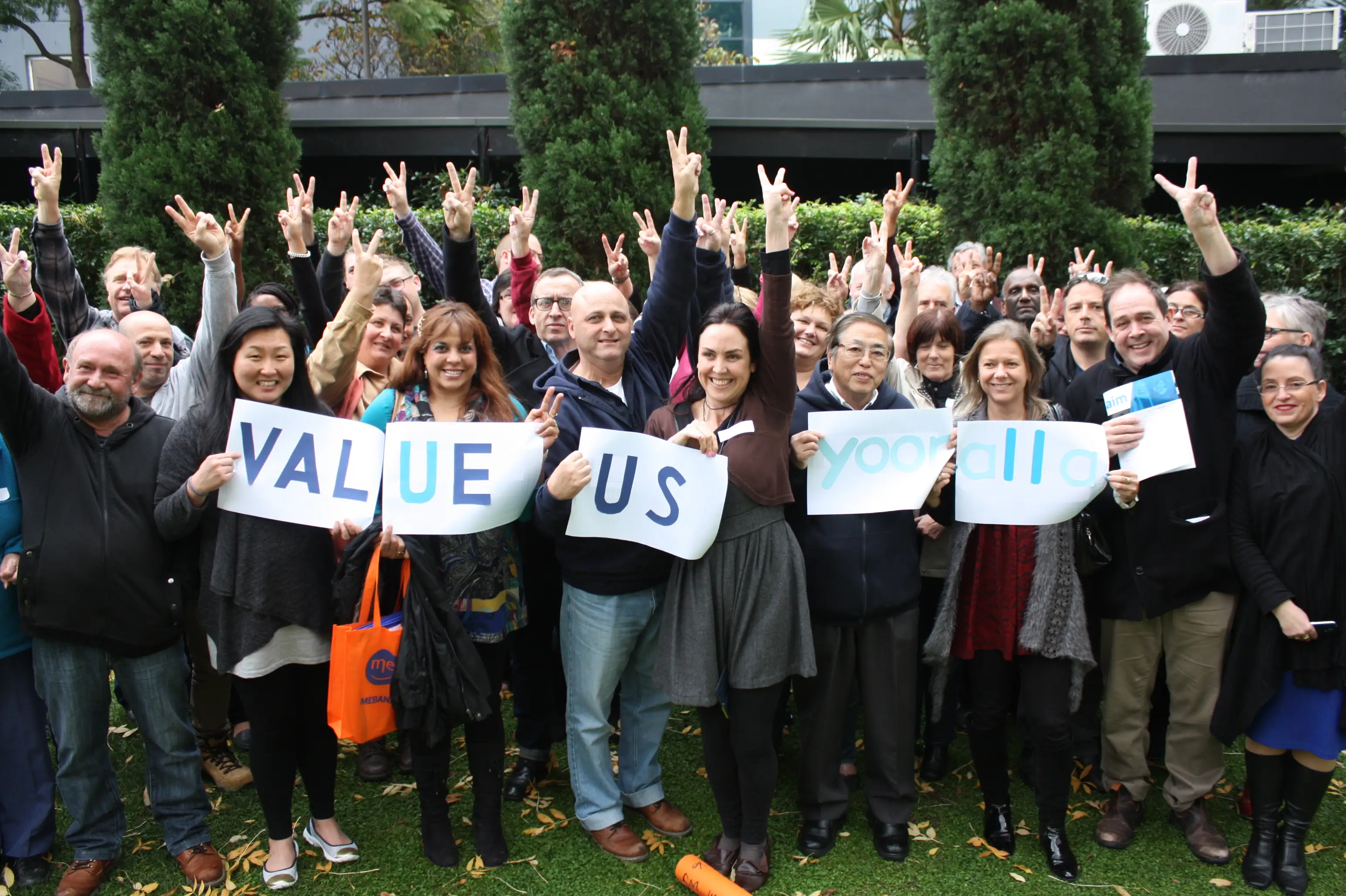 Content for Yooralla, Value us Campaign