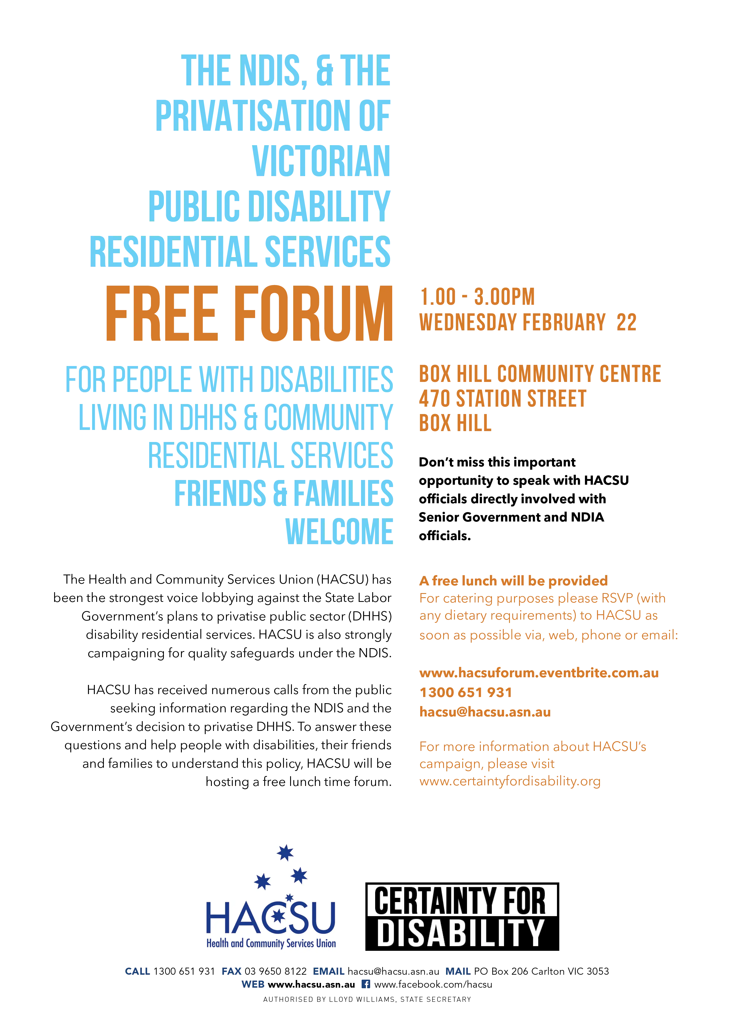 February Family Forum
